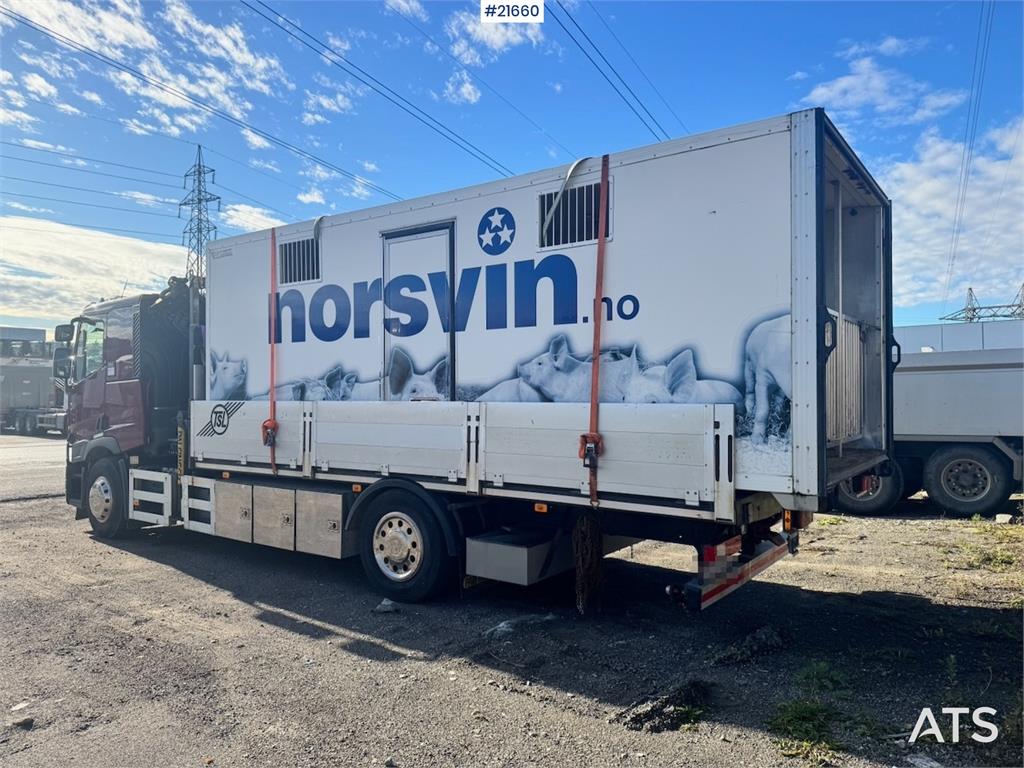 Renault T380 6x2 Crane truck w/ 19 t/m Palfinger.