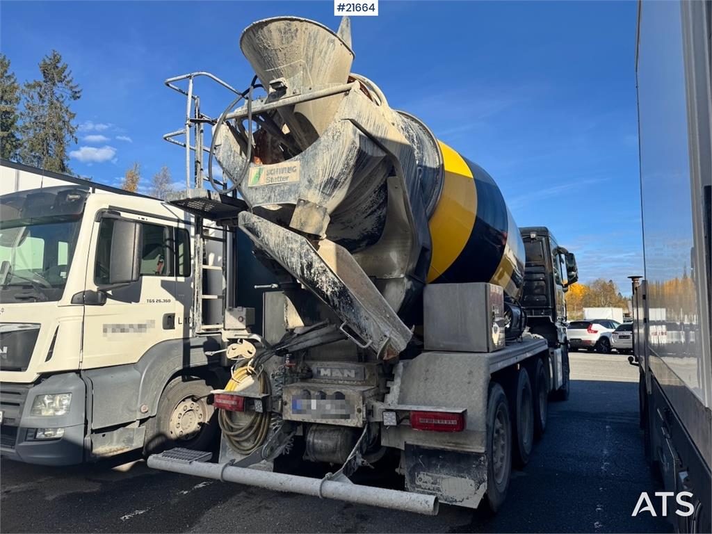 MAN TGX Concrete truck. 104,000 km.