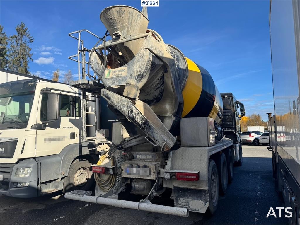 MAN TGX Concrete truck. 104,000 km.