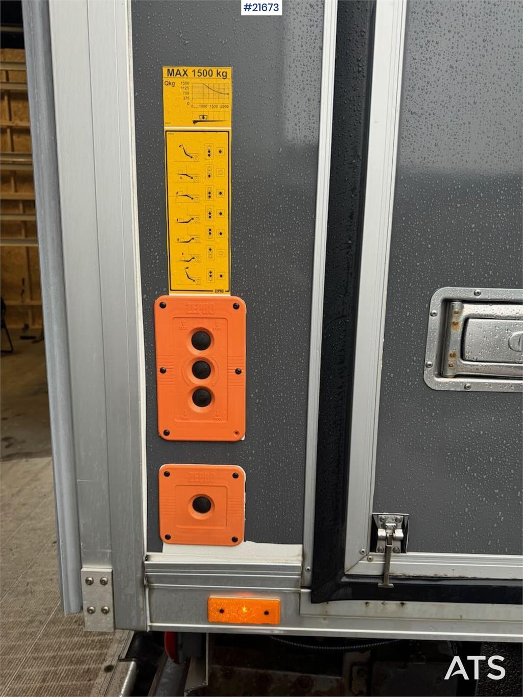 Iveco 75-210 4x2 Box Truck with Lift WATCH VIDEO