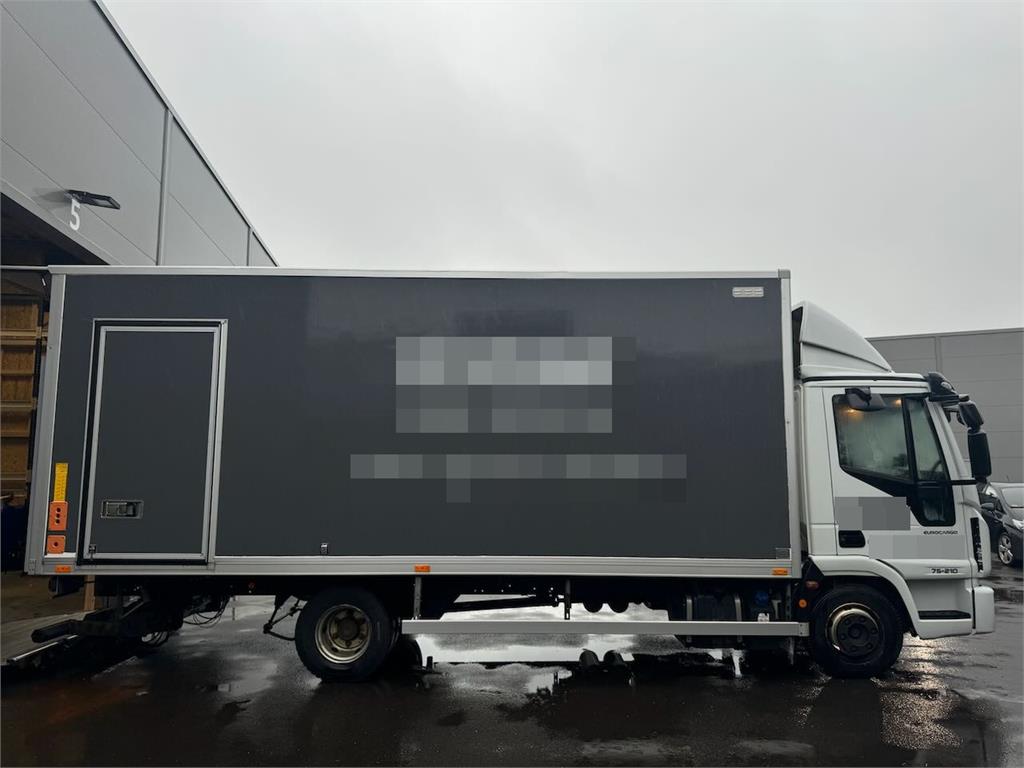Iveco 75-210 4x2 Box Truck with Lift WATCH VIDEO