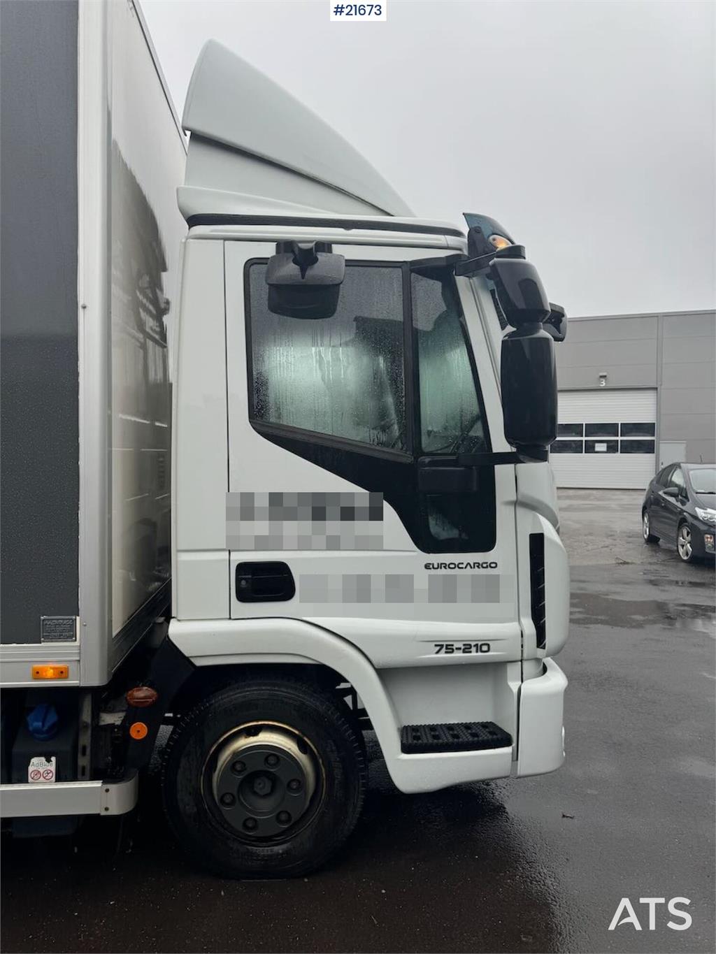 Iveco 75-210 4x2 Box Truck with Lift WATCH VIDEO