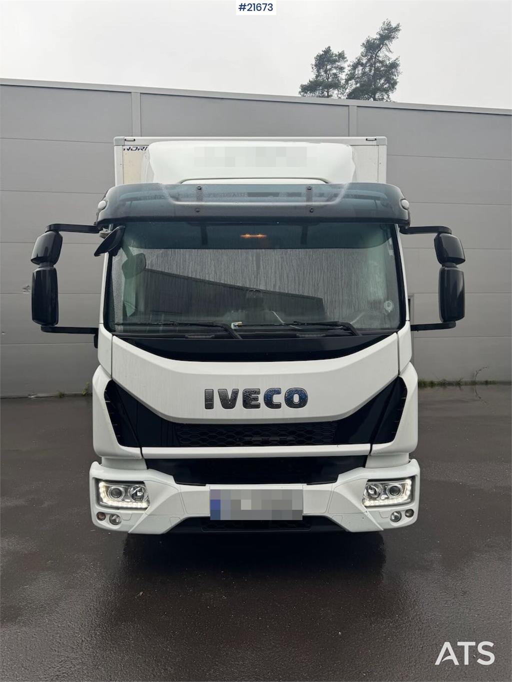 Iveco 75-210 4x2 Box Truck with Lift WATCH VIDEO