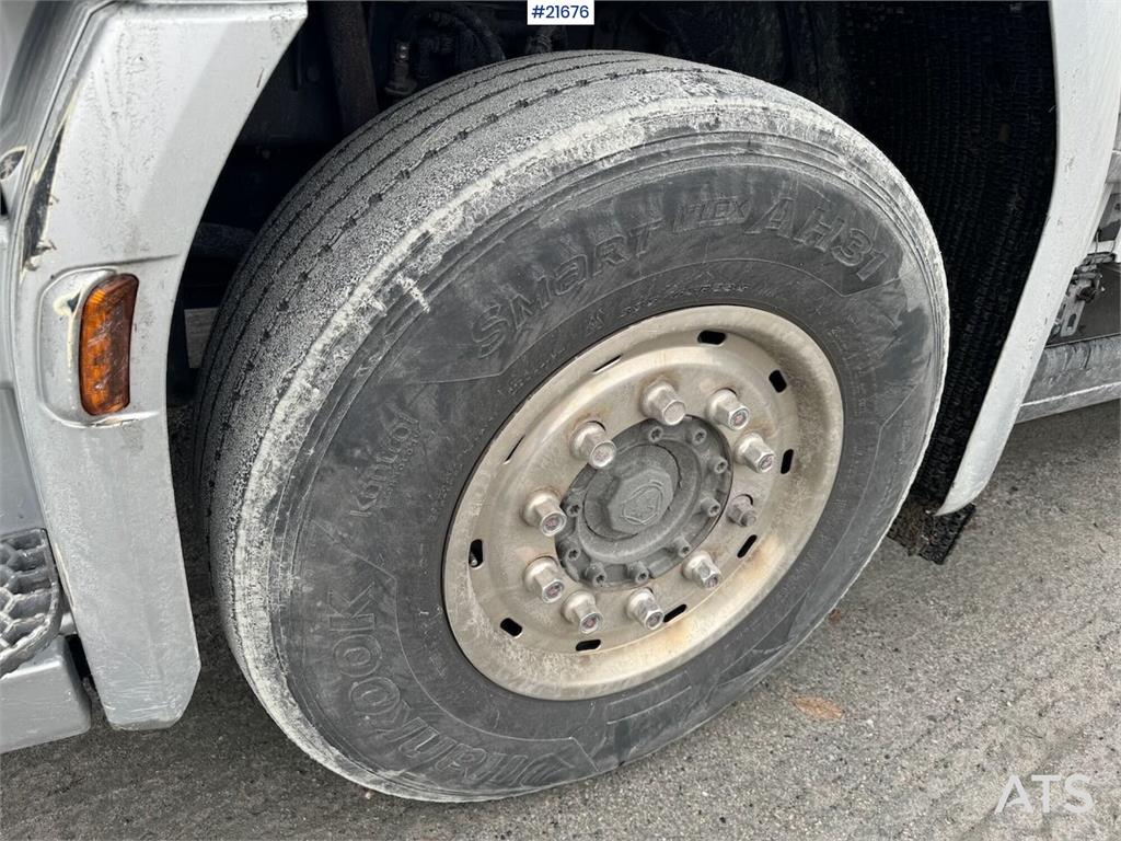 Scania R580 6x4 Tipper Truck with Snow Plow Setup