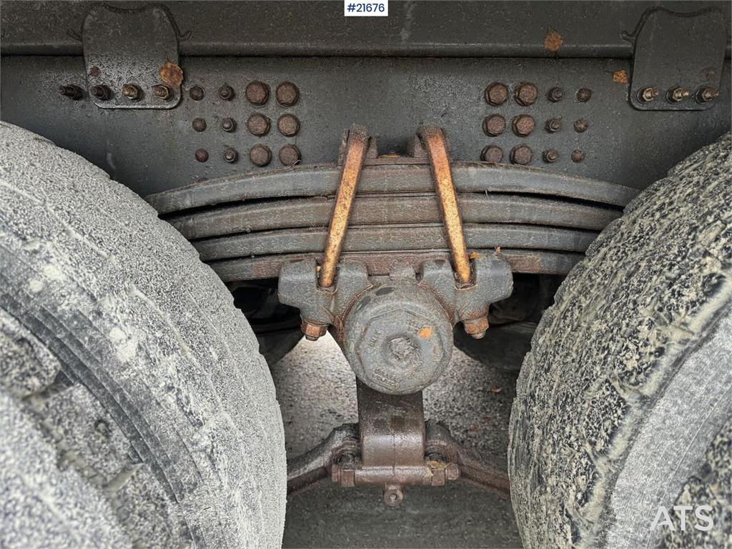 Scania R580 6x4 Tipper Truck with Snow Plow Setup