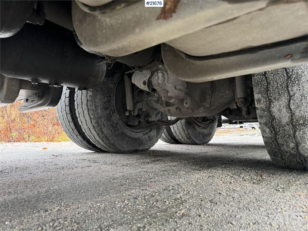 Scania R580 6x4 Tipper Truck with Snow Plow Setup