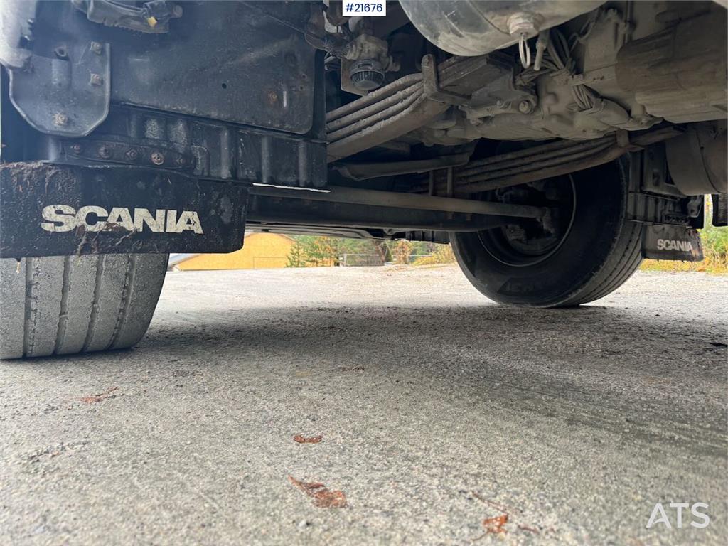 Scania R580 6x4 Tipper Truck with Snow Plow Setup