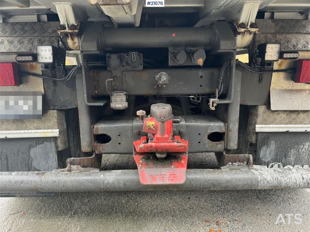 Scania R580 6x4 Tipper Truck with Snow Plow Setup