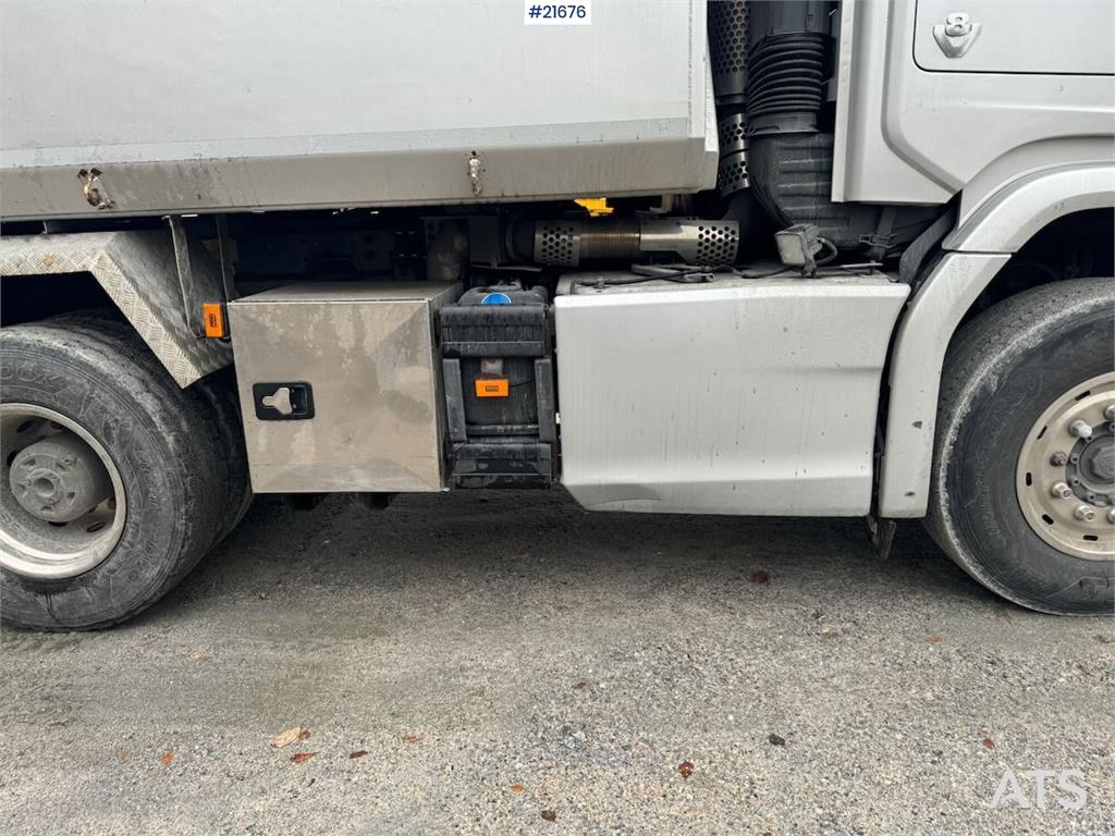 Scania R580 6x4 Tipper Truck with Snow Plow Setup