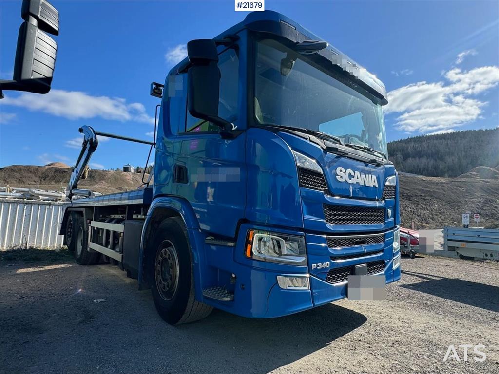 Scania P340 6x2 Skip Loader with Joab Body WATCH VIDEO