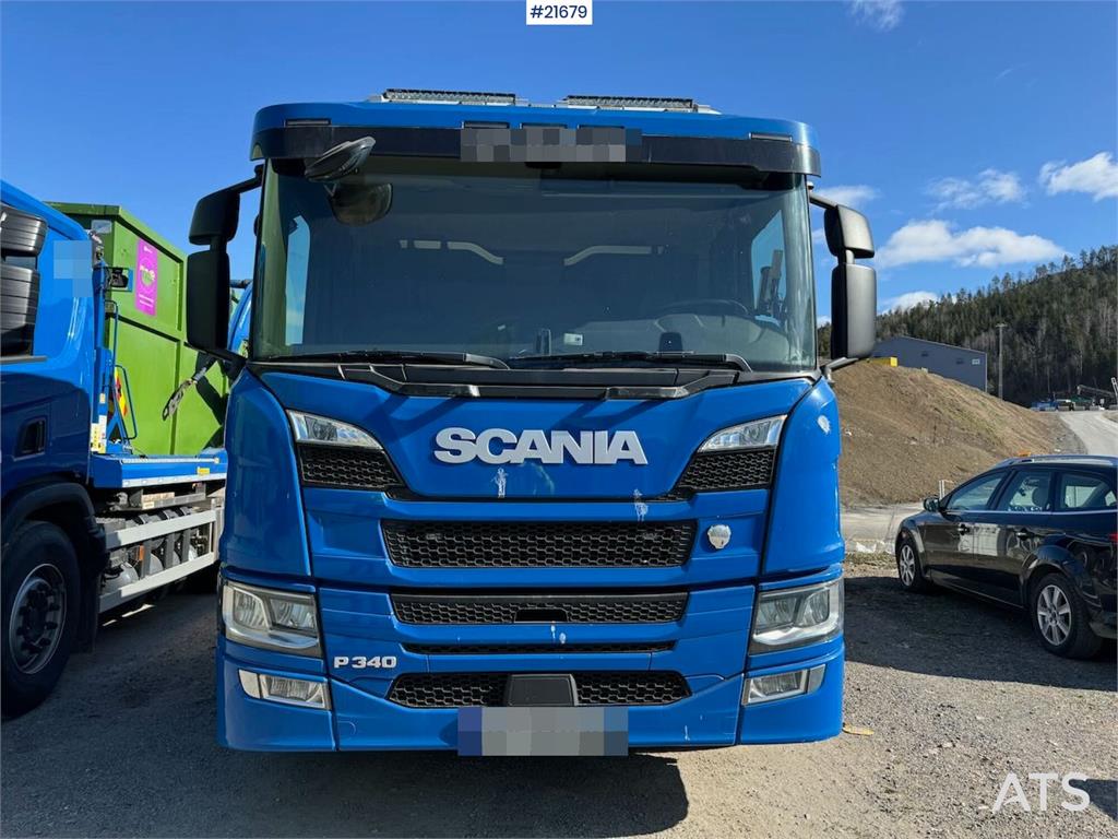 Scania P340 6x2 Skip Loader with Joab Body WATCH VIDEO