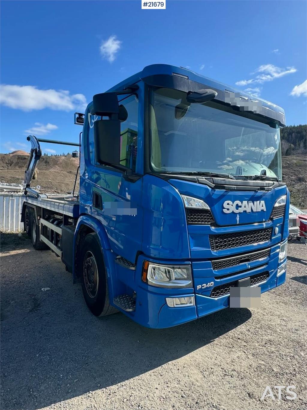 Scania P340 6x2 Skip Loader with Joab Body WATCH VIDEO