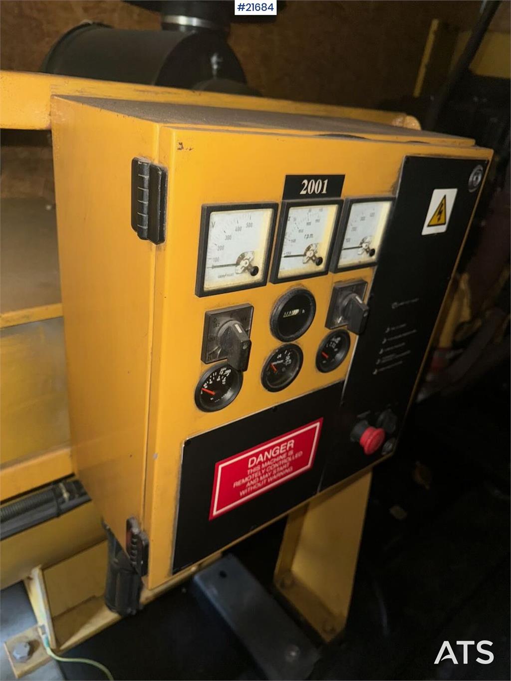 Olympian GEH250 generator with container