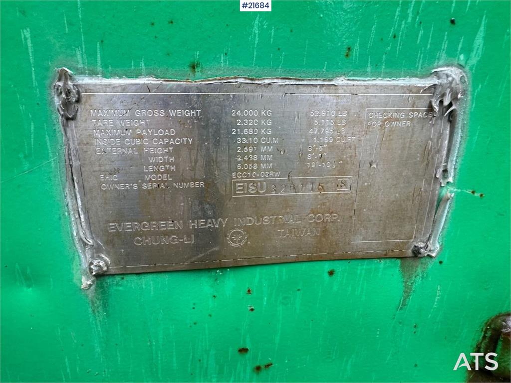 Olympian GEH250 generator with container