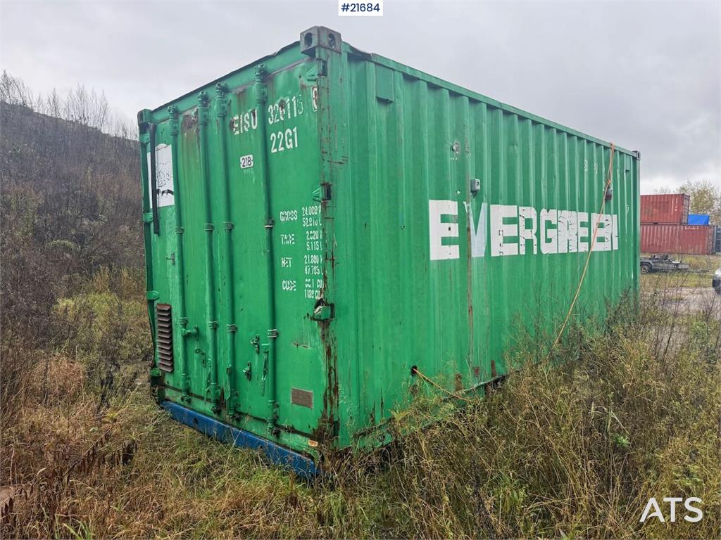 Olympian GEH250 generator with container