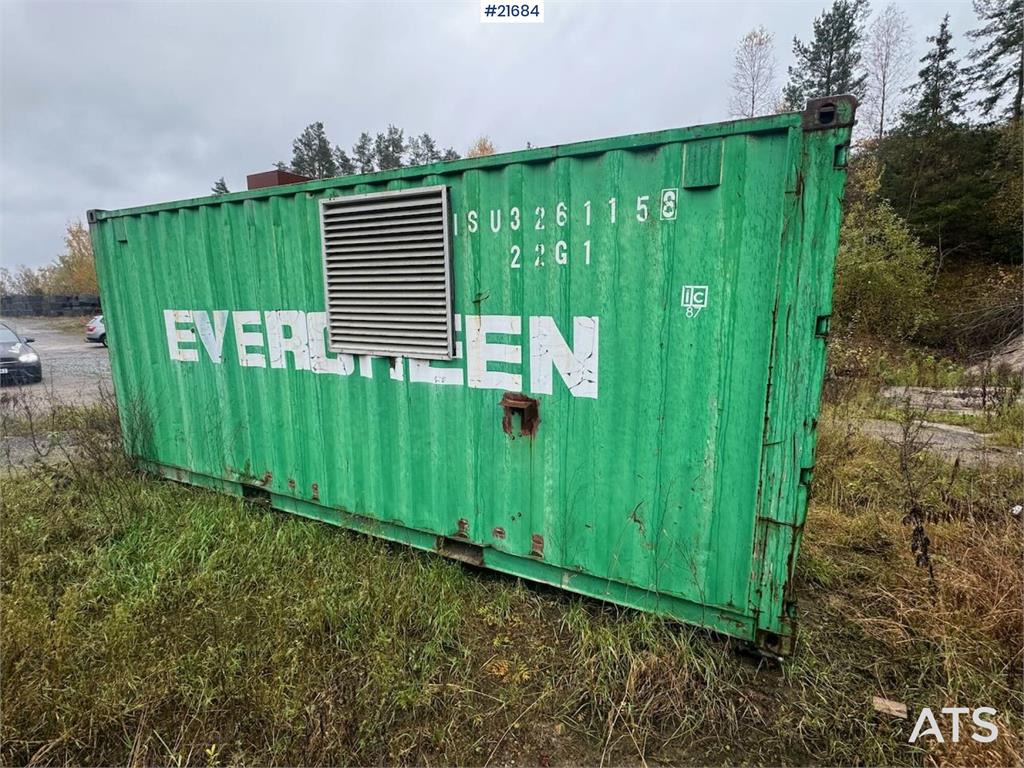 Olympian GEH250 generator with container