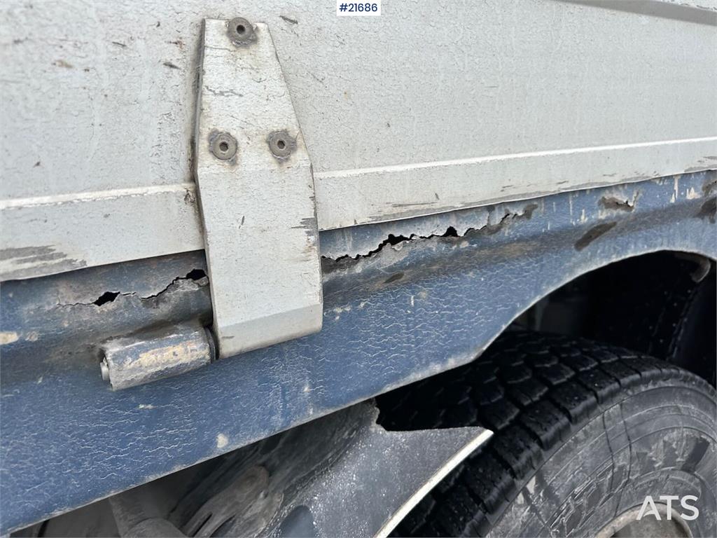 Volvo FM12 Globetrotter 6x4 crane truck w/ rear mounted