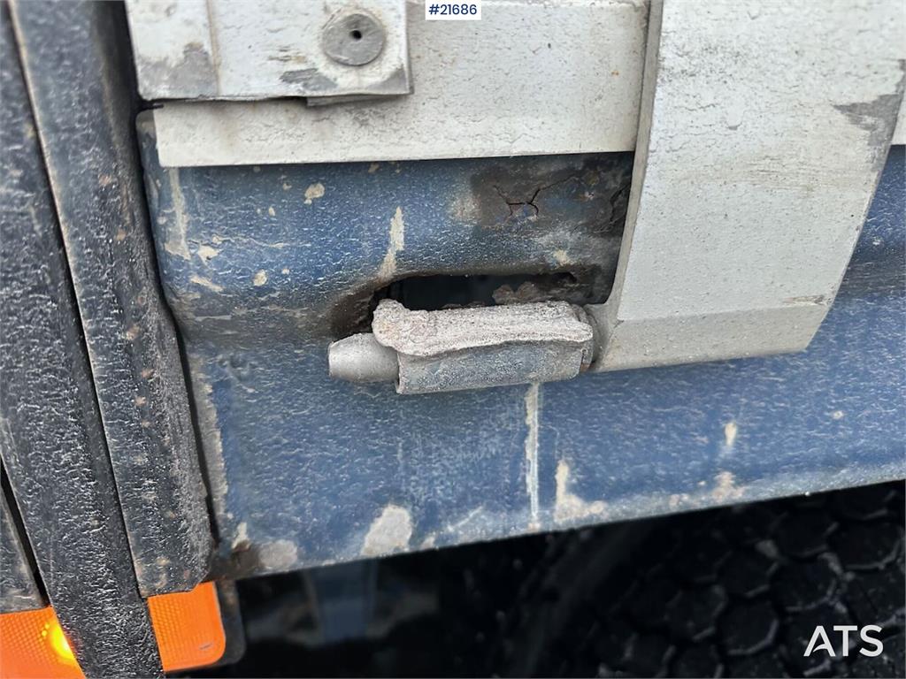 Volvo FM12 Globetrotter 6x4 crane truck w/ rear mounted