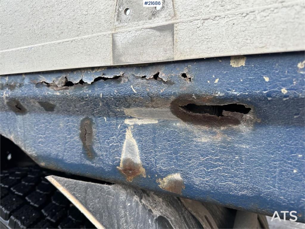 Volvo FM12 Globetrotter 6x4 crane truck w/ rear mounted