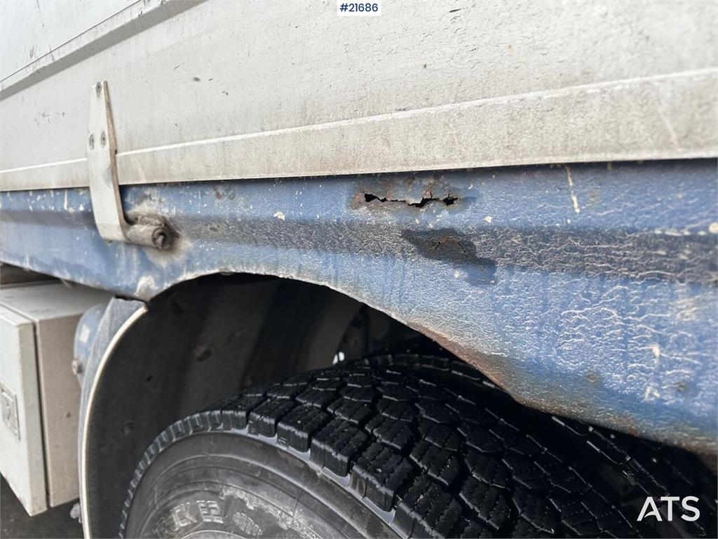 Volvo FM12 Globetrotter 6x4 crane truck w/ rear mounted