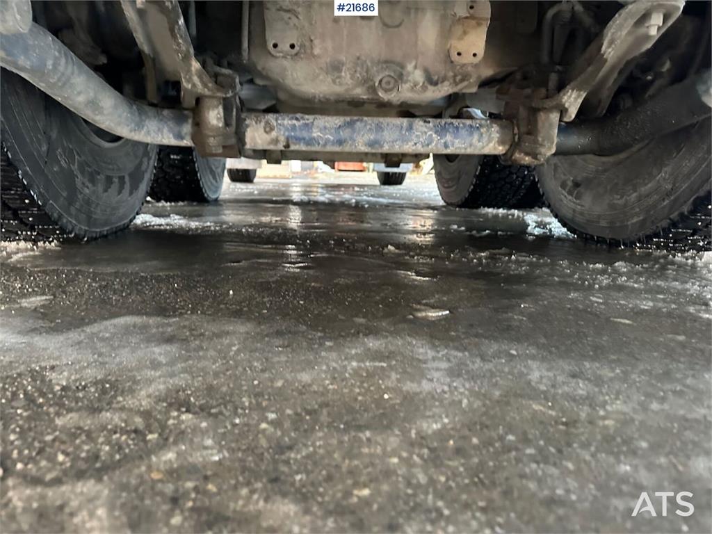 Volvo FM12 Globetrotter 6x4 crane truck w/ rear mounted