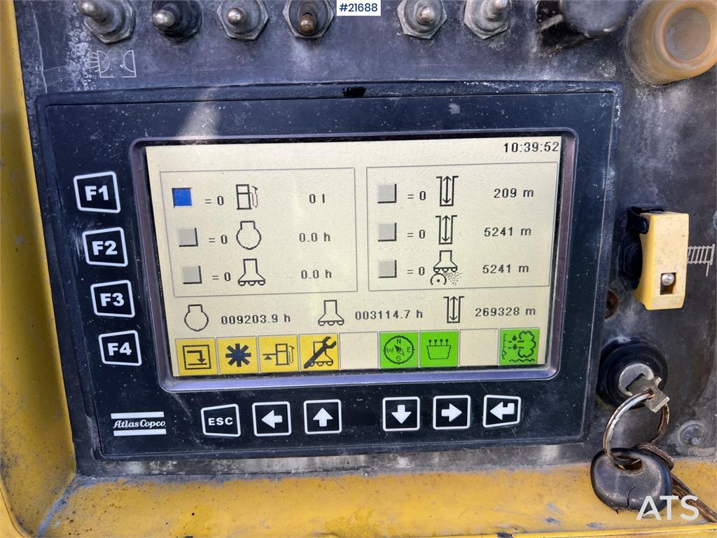 Atlas Copco T35R-01 Drilling rig w/ cop 2540 hammer, grinder a