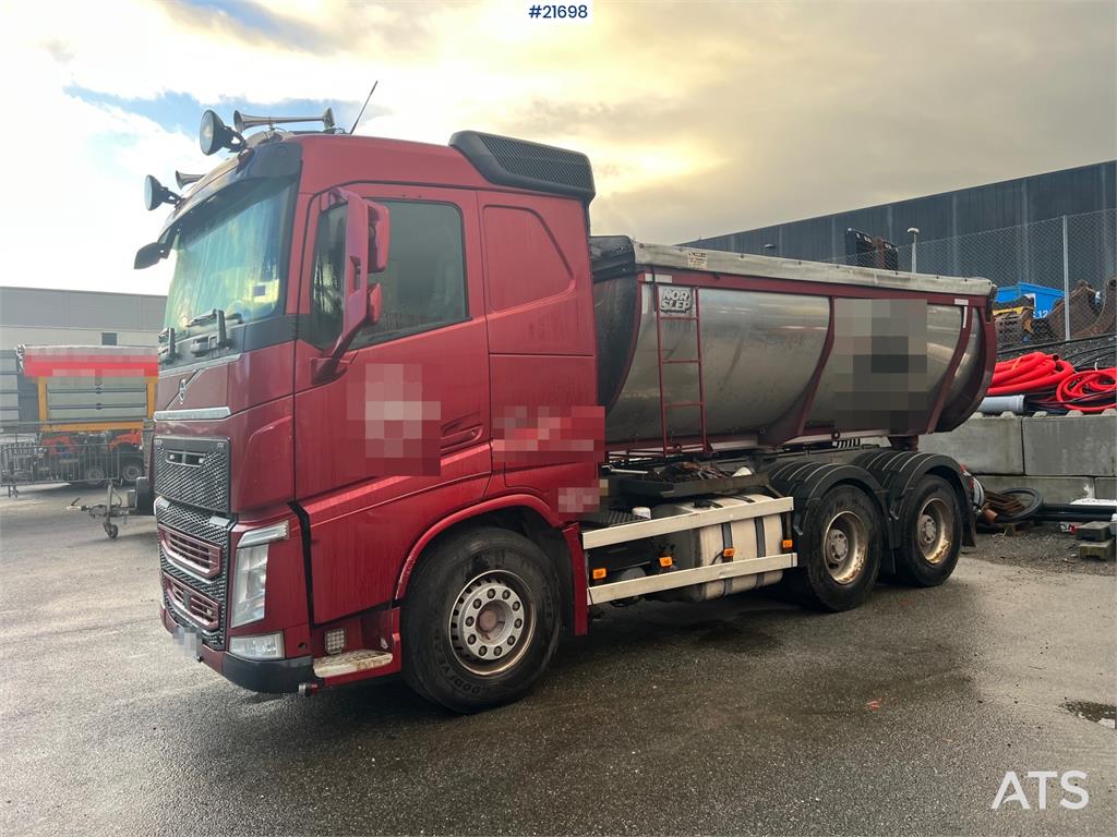Volvo FH540 6x4 tipper truck w/ asphalt box and tipper b