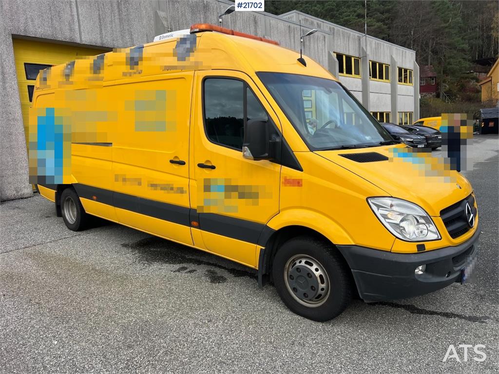 Mercedes-Benz Sprinter 519 cdi Rørinspeksjonsbil