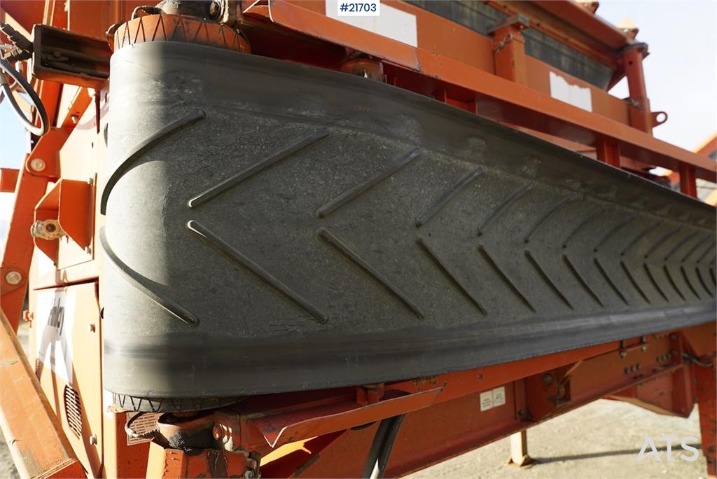 Finlay 683 2 cover sorting plant w/only 5900 hours on SEM