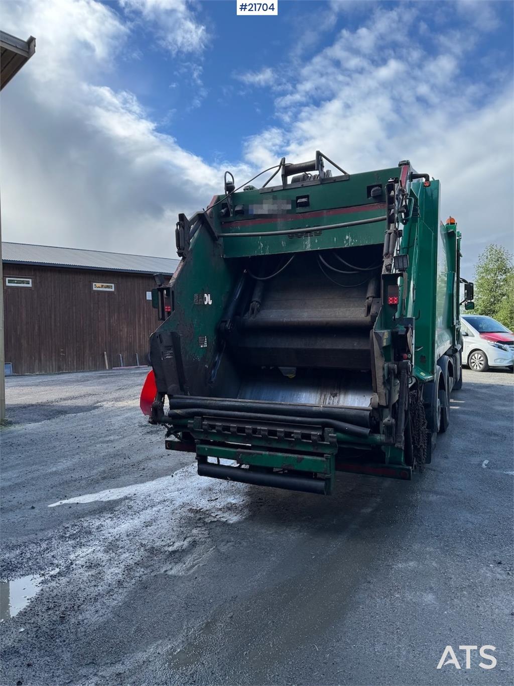Volvo FM410 2-Chamber Refuse Truck.