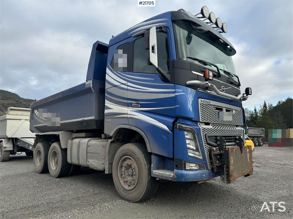 Volvo Fh16 6x4 Plow Rigged Dump Truck WATCH VIDEO