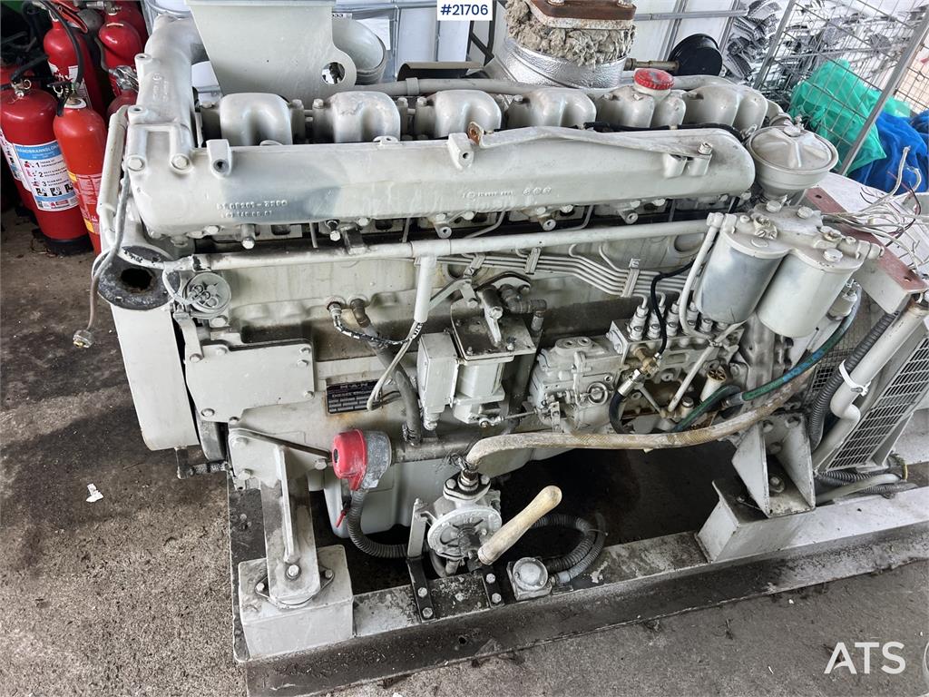 [Other] Man-stamford diesel generator w/ low hours