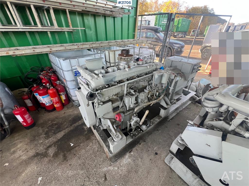 [Other] Man-stamford diesel generator w/ low hours