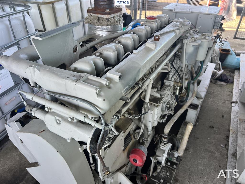 [Other] Man-stamford diesel generator w/ low hours