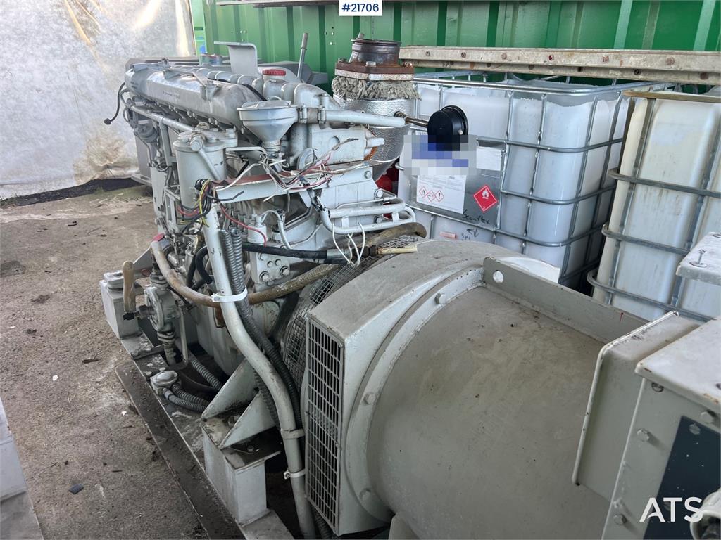 [Other] Man-stamford diesel generator w/ low hours
