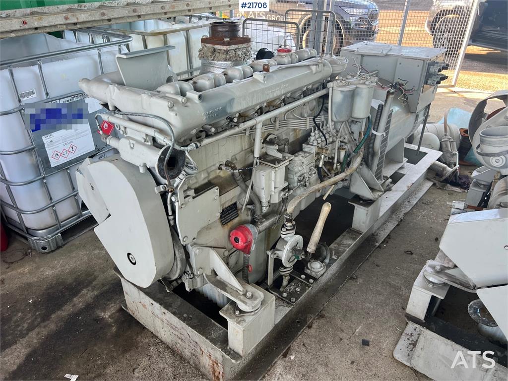 [Other] Man-stamford diesel generator w/ low hours