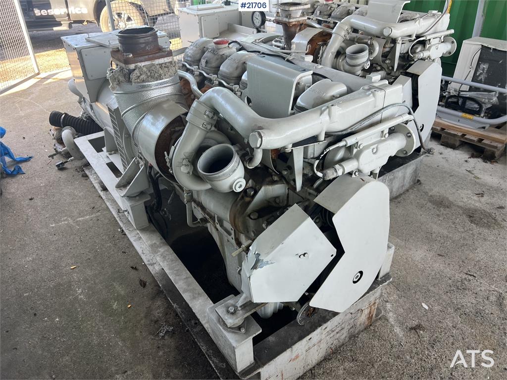 [Other] Man-stamford diesel generator w/ low hours