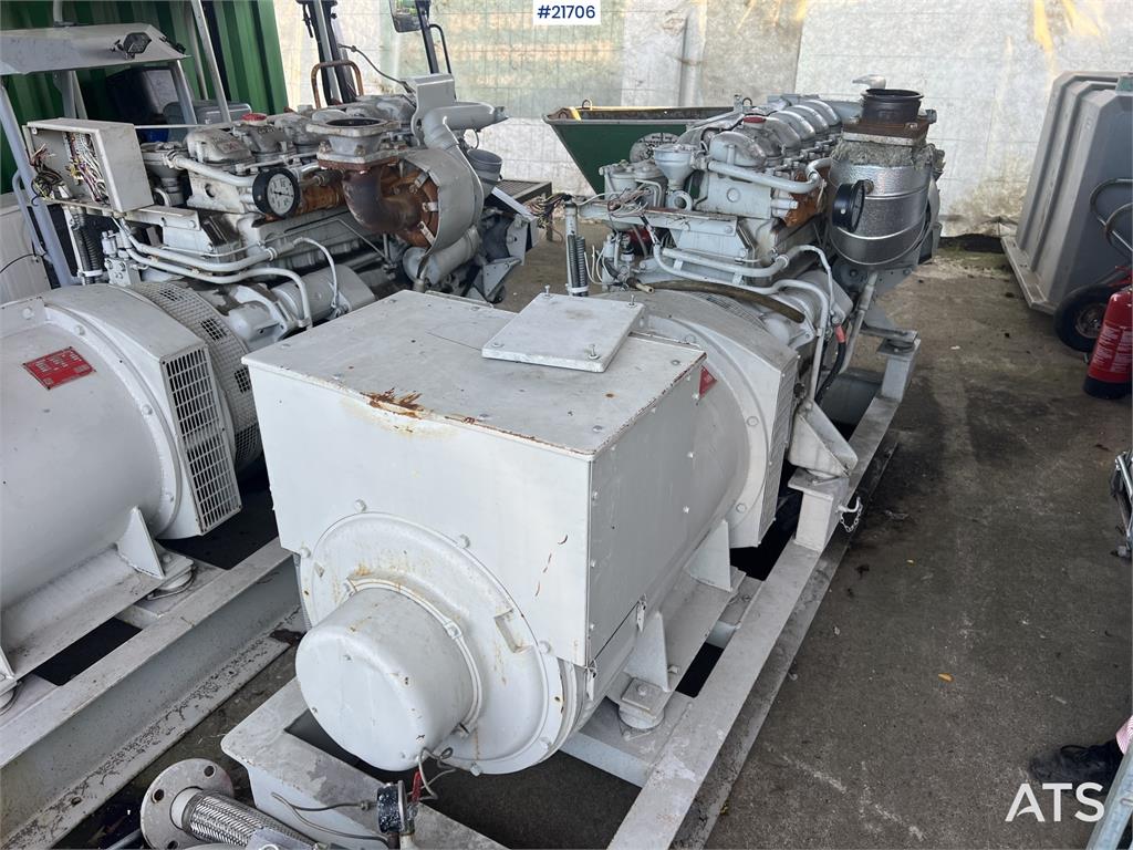 [Other] Man-stamford diesel generator w/ low hours