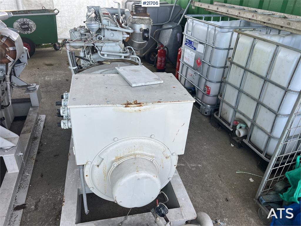 [Other] Man-stamford diesel generator w/ low hours