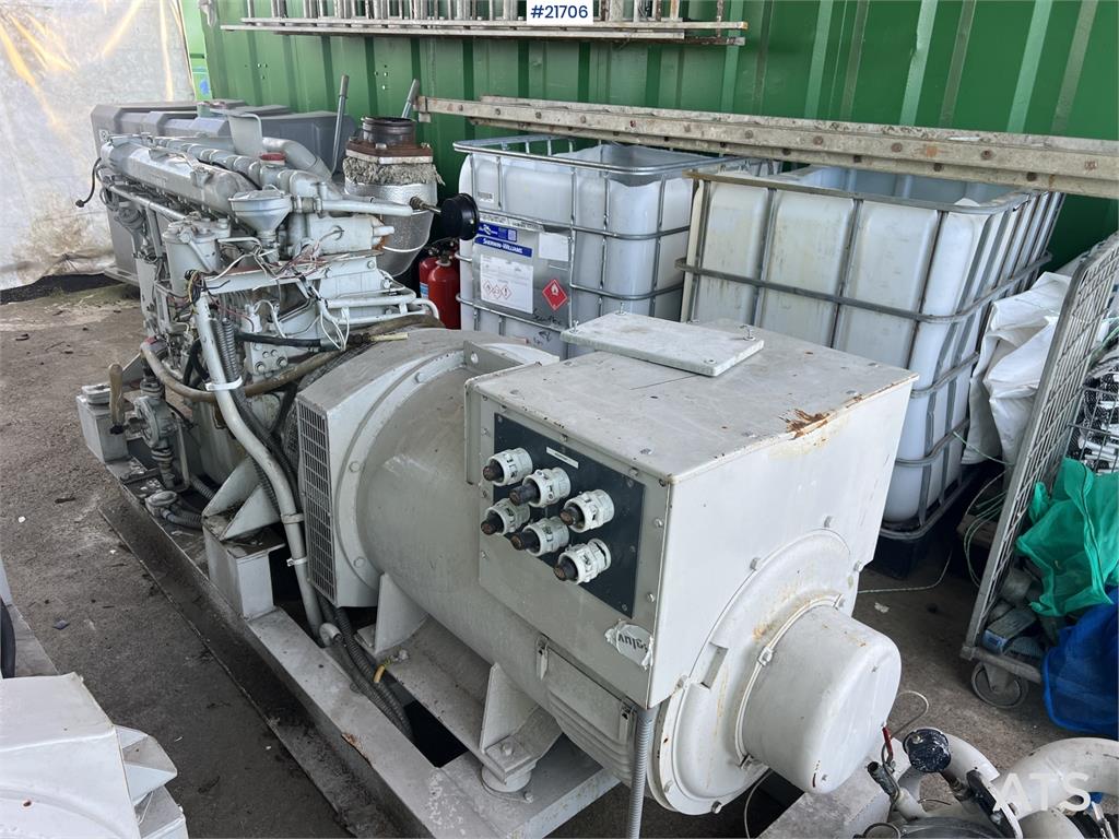 [Other] Man-stamford diesel generator w/ low hours