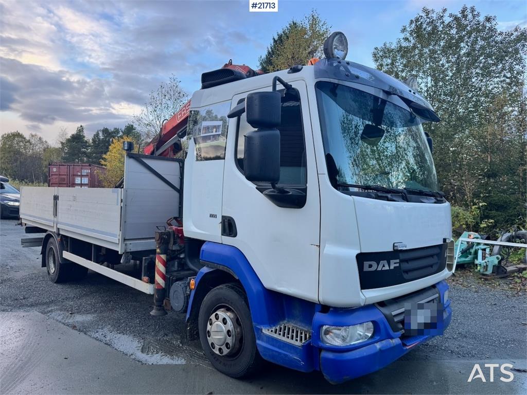 DAF Fa 45.220 Crane truck. 180,000 km.