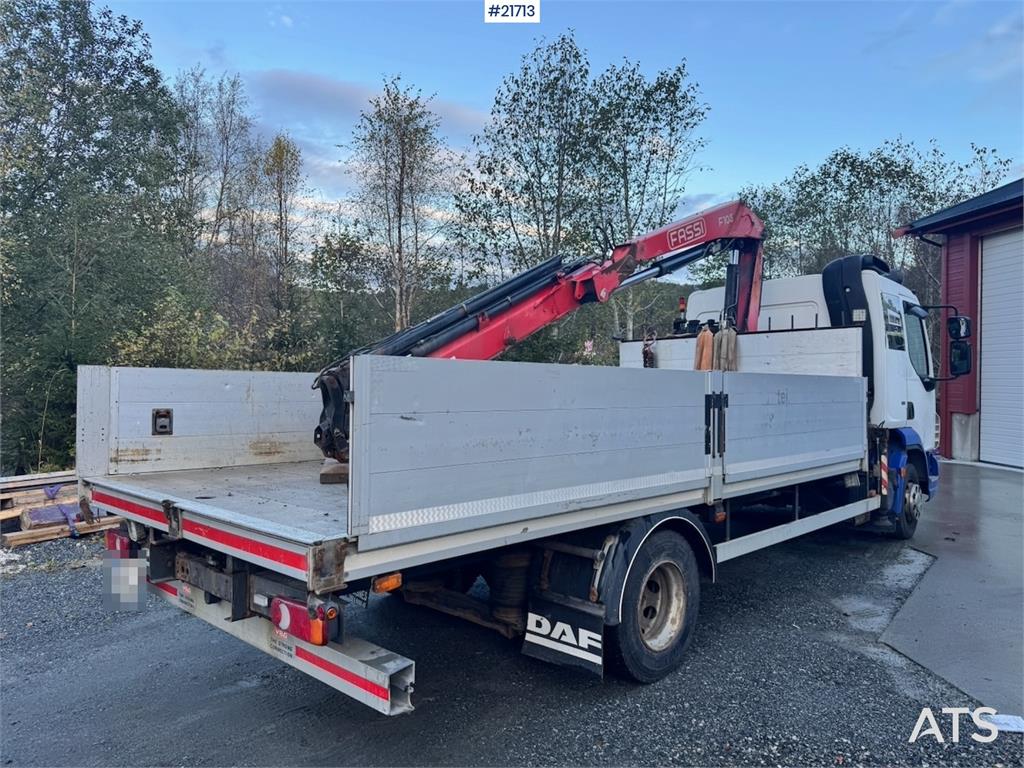 DAF Fa 45.220 Crane truck. 180,000 km.