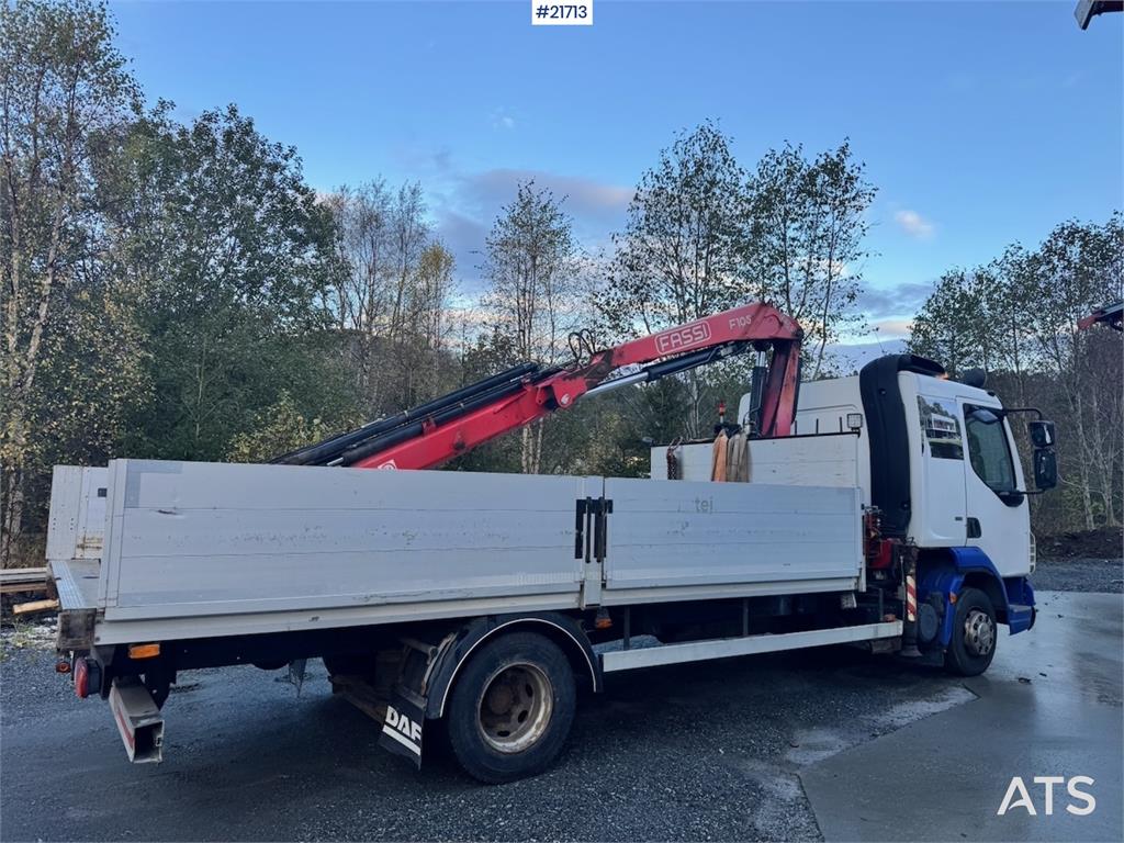 DAF Fa 45.220 Crane truck. 180,000 km.