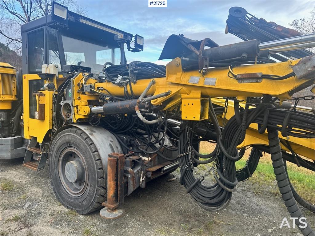 Atlas Copco Boomer MC2 Tunnel Boring Rig.