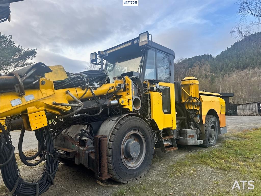 Atlas Copco Boomer MC2 Tunnel Boring Rig.