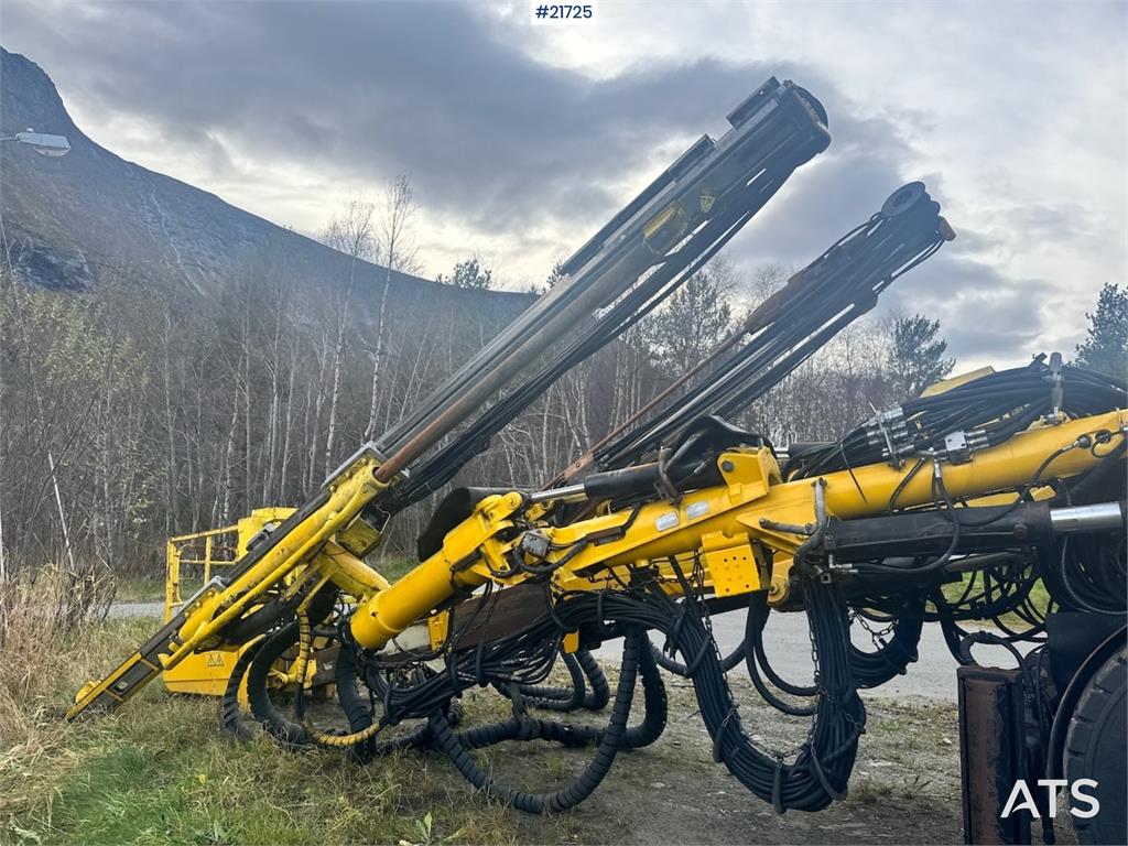 Atlas Copco Boomer MC2 Tunnel Boring Rig.