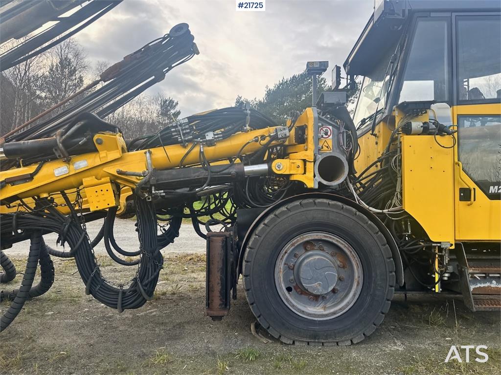 Atlas Copco Boomer MC2 Tunnel Boring Rig.