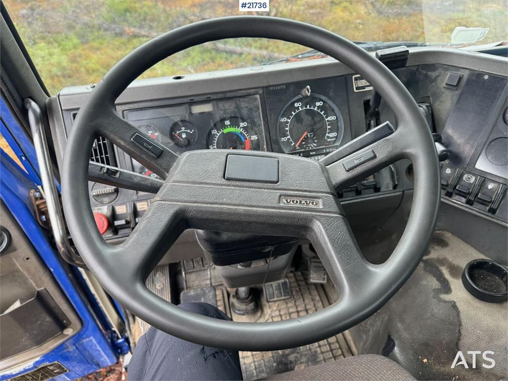 Volvo FL12 with 22 t/m Palfinger Crane, Timber Platform,