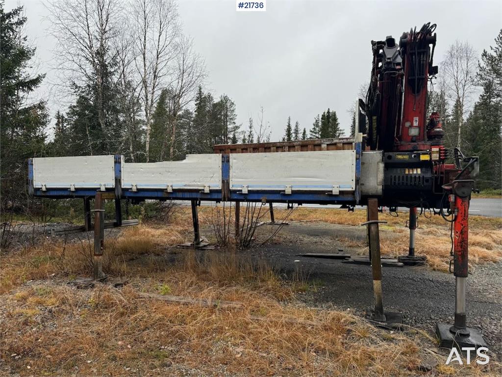 Volvo FL12 with 22 t/m Palfinger Crane, Timber Platform,