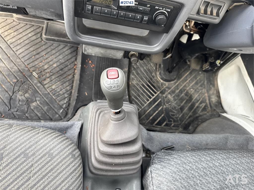 Subaru Sambar 4x4 truck.